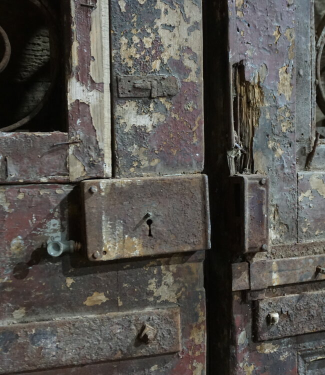 Rene Houtman Set Oude Paneeldeuren | Bruin | H270 x B140 cm