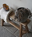 Rene Houtman Oud Eikenhouten Bankje | B80 x H46 x D30 cm