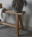 Rene Houtman Oud Eikenhouten Bankje | B80 x H46 x D30 cm