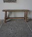 Rene Houtman Oud Eikenhouten Bankje | B100 x H46 x D30 cm