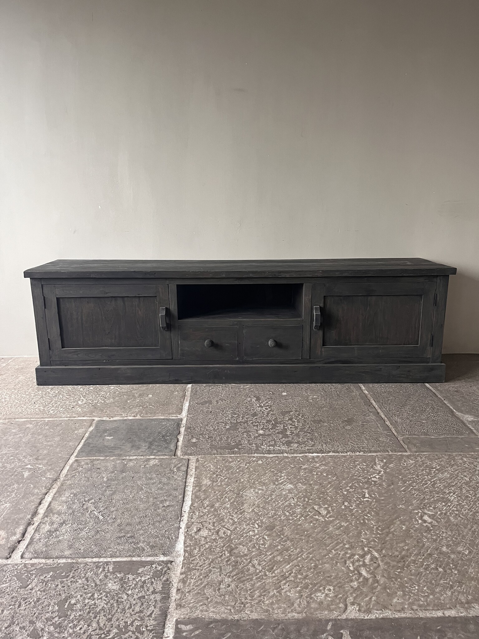 Rene Houtman TV-Meubel Rough | Dark Grey | B220xD50xH60 cm