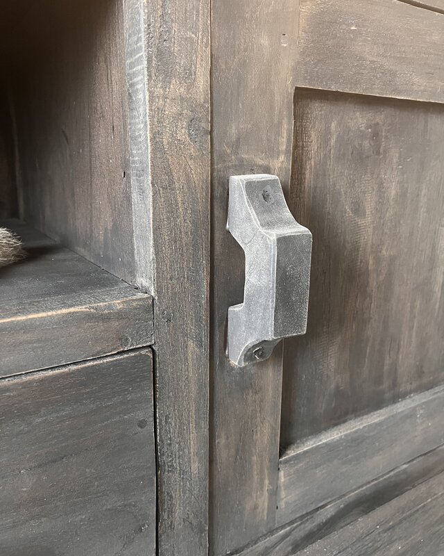 Rene Houtman TV-Meubel Rough | Dark Grey | B220xD50xH60 cm