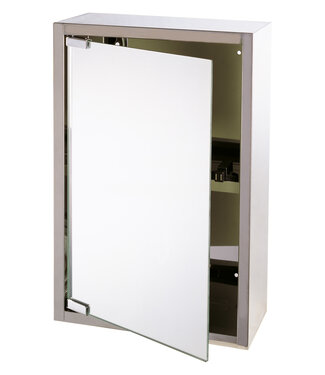 Differnz Look Spiegelkast | Zilver | H51x B36 x D18 cm
