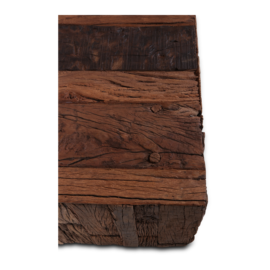 Rene Houtman Salontafel Oud Teak Hout Forino 100x100 Cm