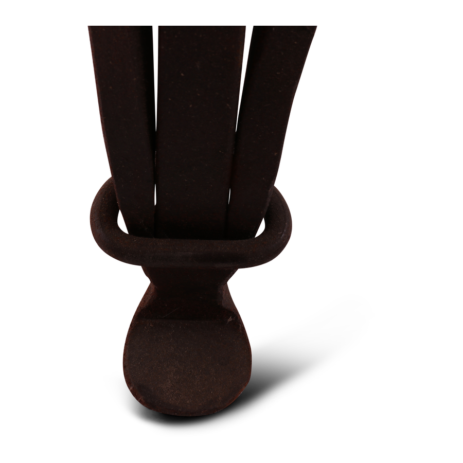 Rene Houtman Onderstel Tafel Ijzer Bruin 77x46x73 Cm