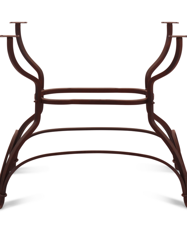 Rene Houtman Onderstel Tafel Ijzer Bruin 77x46x73 Cm