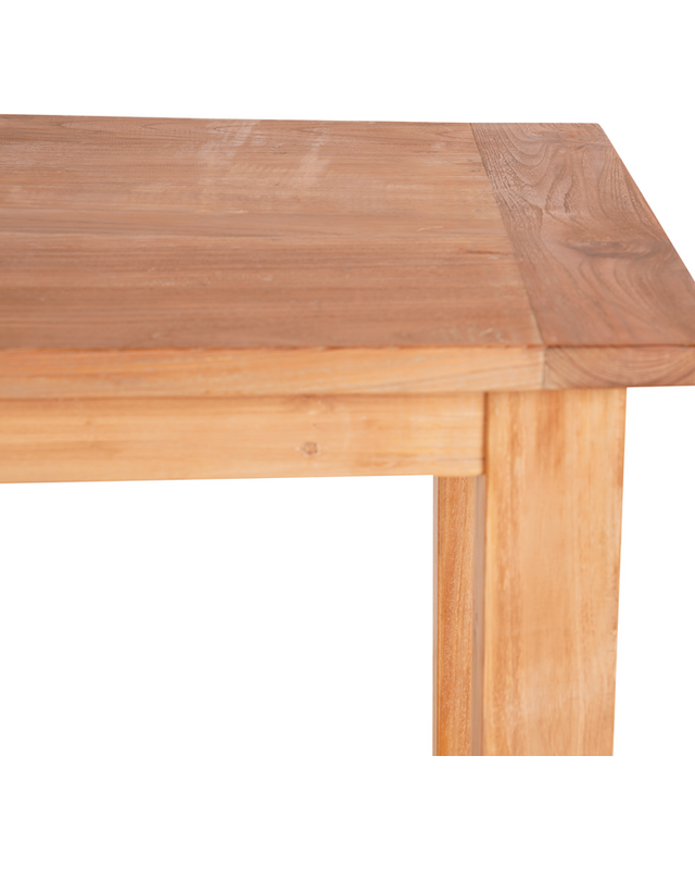 Rene Houtman Bartafel Teakhout Onbehandeld Naturel B180xD60xH110