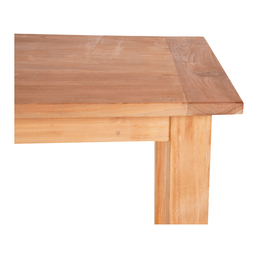 Rene Houtman Bartafel Teakhout Onbehandeld Naturel B180xD60xH110