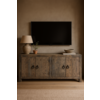 Tv-meubel Rough 180x90x45 Cm Grijs 4 deurs