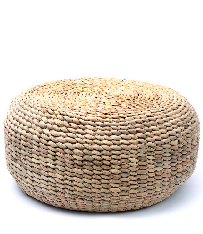 Bazar Bizar De Hyacinth Poef | Naturel | H30 x D60 cm