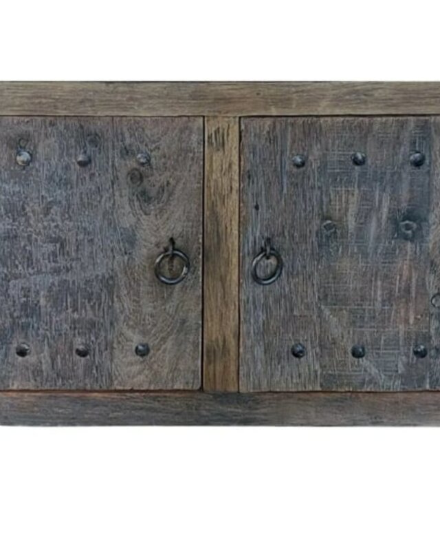 Rene Houtman TV-Dressoir | Grijs | 2-Deurs | 100x55x40 cm
