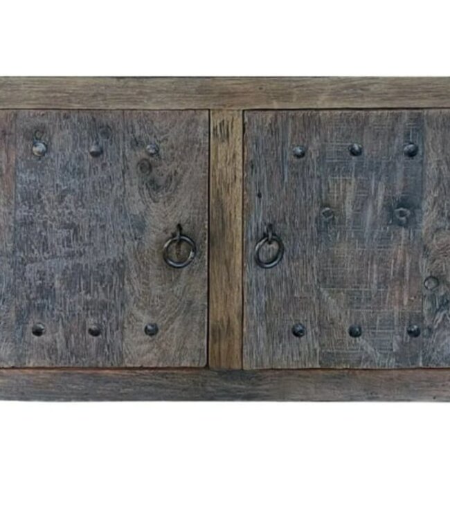 Rene Houtman TV-Dressoir | Grijs | 2-Deurs | 100x55x40 cm