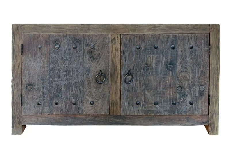 Rene Houtman TV-Dressoir | Grijs | 2-Deurs | 100x55x40 cm