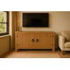 TV-Dressoir | Naturel | 2-Deurs | 100x55x40 cm