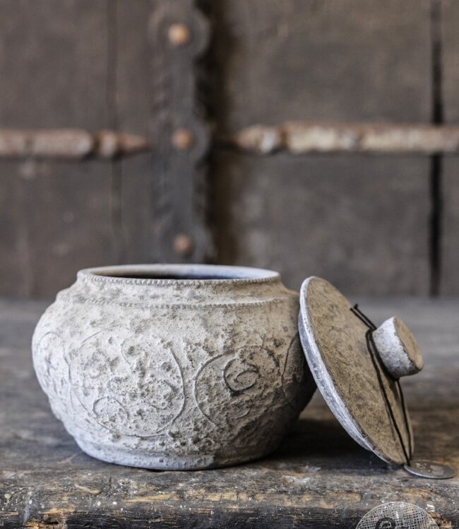 Be-Uniq Uniek Potje | Set Van 2 | Nepal | H13 x D15 cm