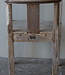 Rene Houtman Unieke Stoel | Oud Hout | H77,5 x B55 x D44 cm