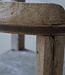 Rene Houtman Unieke Stoel | Oud Hout | H77,5 x B55 x D44 cm