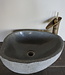 Rene Houtman Grote Stenen Waskom + Spoelgat | H15 x B43 x D36,5 cm