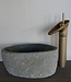 Rene Houtman Kleine Stenen Waskom + Spoelgat | H13 x B30 x D20 cm