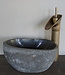 Rene Houtman Kleine Stenen Waskom + Spoelgat | H14 x B28 x D23 cm