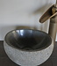 Rene Houtman Kleine Stenen Waskom + Spoelgat | H13 x B24 x D22 cm