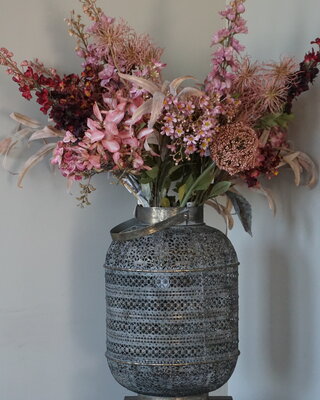 Brynxz Kunstbloemen Boeket | Roze | Zijden