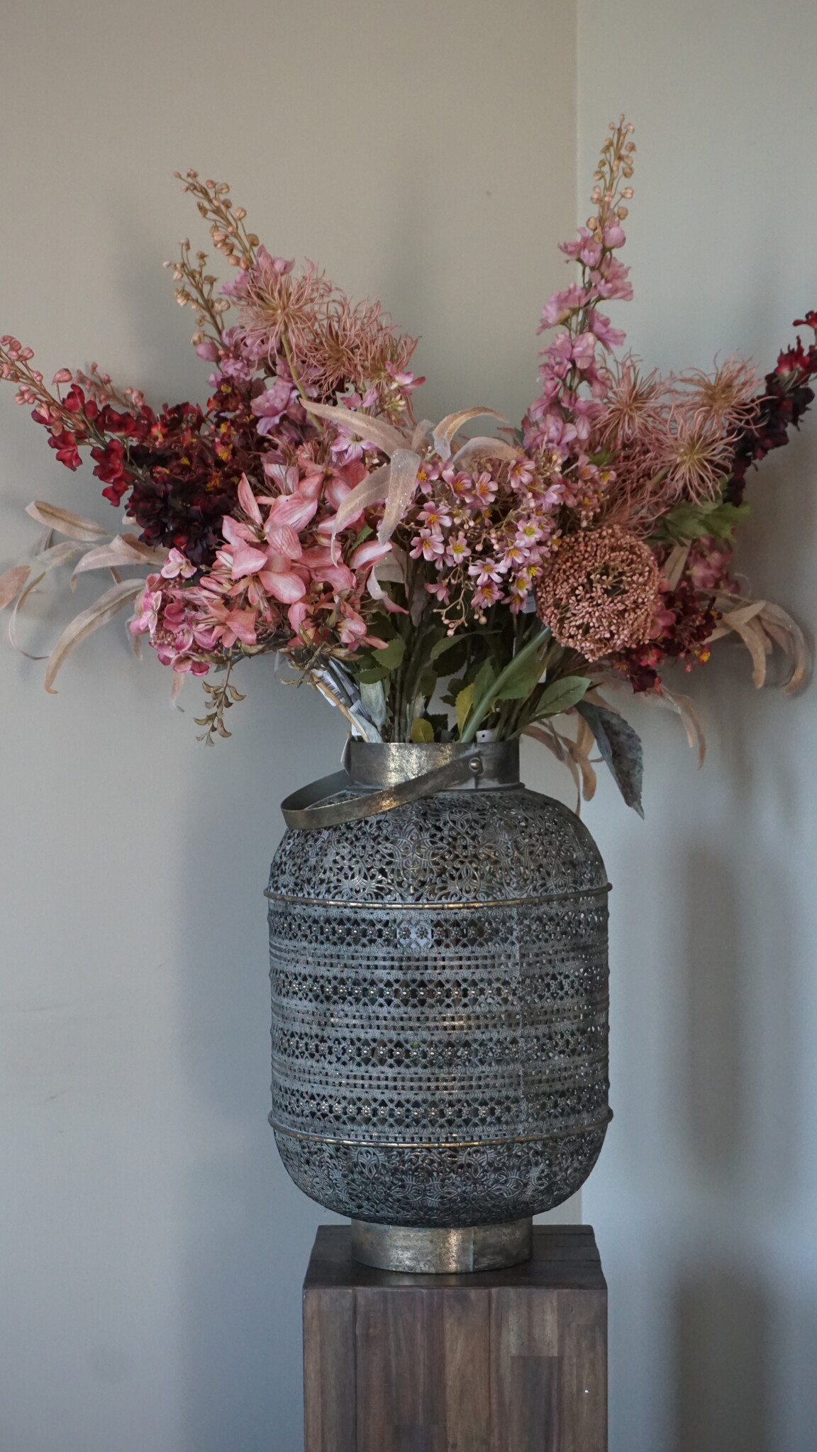 Brynxz Kunstbloemen Boeket | Roze | Zijden