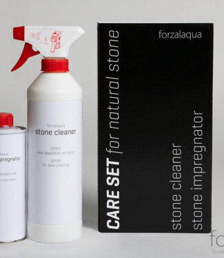 Forzalaqua Onderhoudsset Natuursteen | Impregneermiddel + Reiniger