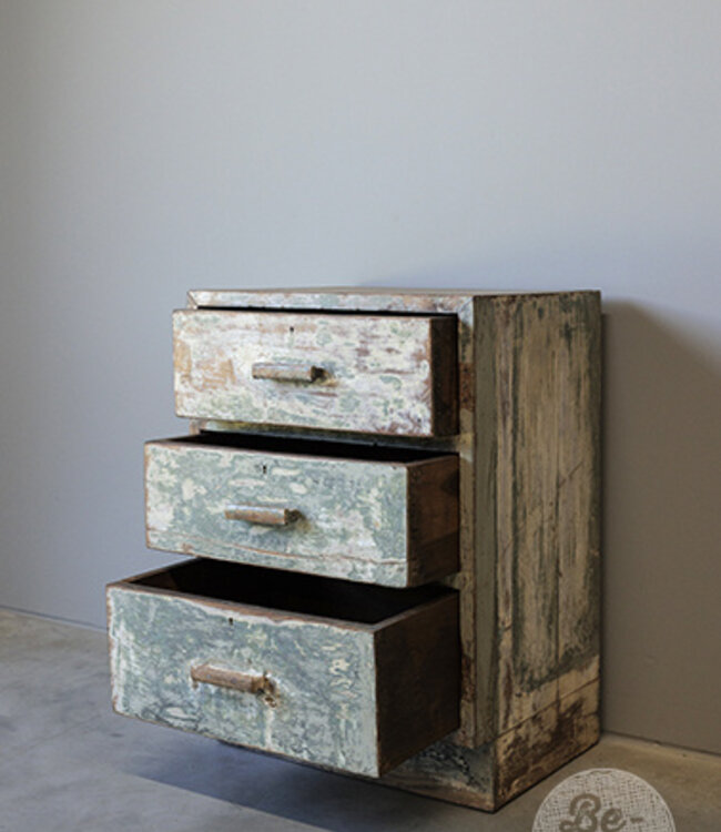 Be-Uniq Oud Ladekastje | India | H66xB46xD36 cm