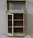Be-Uniq Oude Vitrinekastje | Rustiek Verweerd | H152xB83xD38 cm