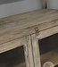 Be-Uniq Oude Vitrinekastje | Rustiek Verweerd | H152xB83xD38 cm