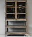 Be-Uniq Oude Vitrinekast | Rustiek Verweerd | H199xB125xD45 cm