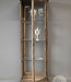 Be-Uniq Oude Vitrinekast | Rustiek Verweerd | H188xB68xD46 cm