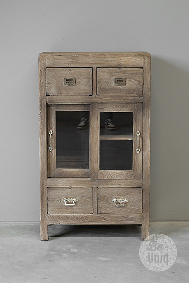 Be-Uniq Oud Kastje | Rustiek Verweerd | H105xB60xD30 cm