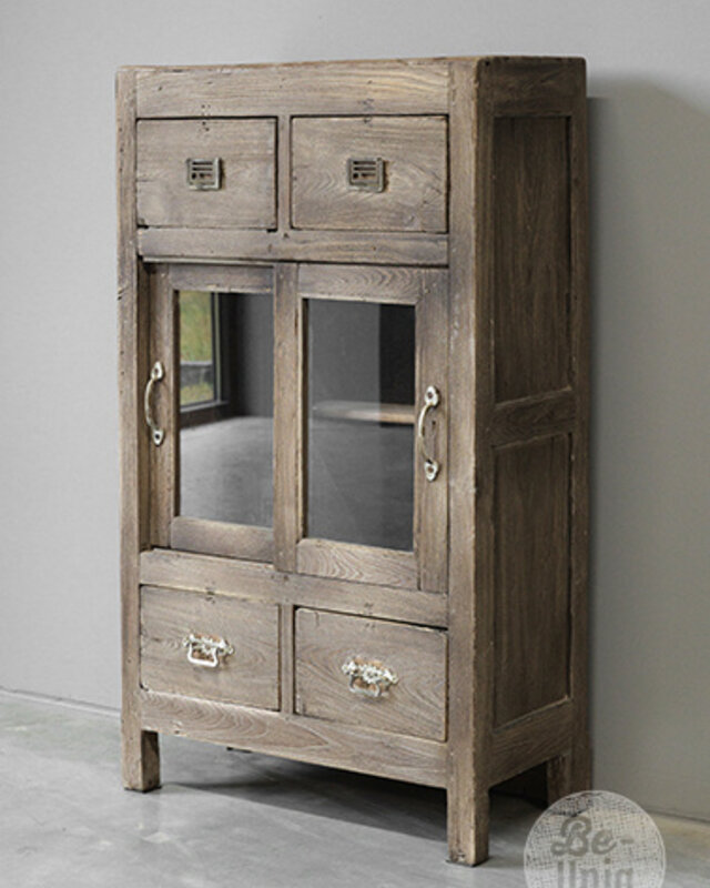 Be-Uniq Oud Kastje | Rustiek Verweerd | H105xB60xD30 cm