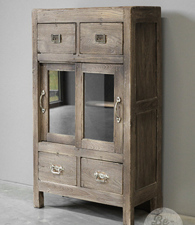 Be-Uniq Oud Kastje | Rustiek Verweerd | H105xB60xD30 cm