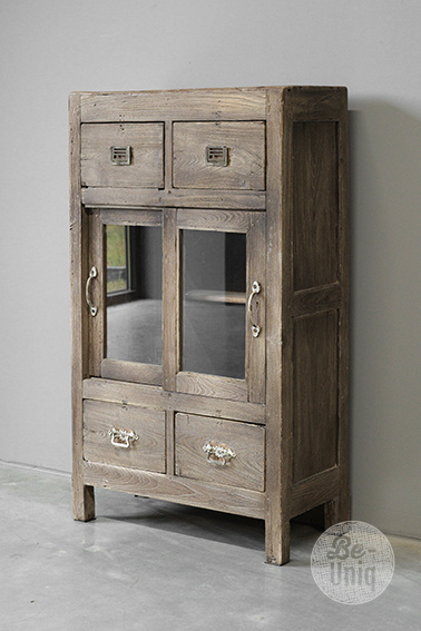 Be-Uniq Oud Kastje | Rustiek Verweerd | H105xB60xD30 cm