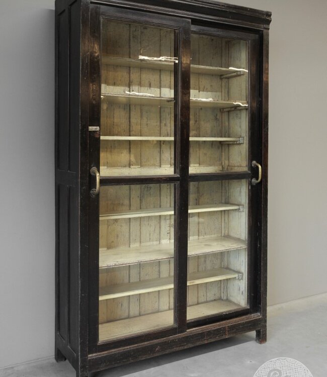 Be-Uniq Antiek Shopkabinet | India | H213xB126xD42 cm