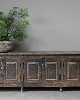 Be-Uniq Origineel Oud Dressoir | India | H74xB227xD45 cm