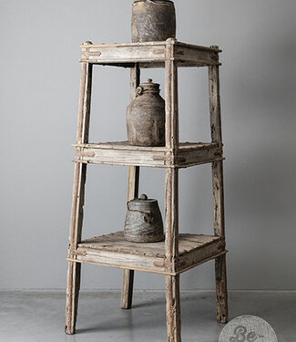 Be-Uniq Origineel Oude Presentatie Zuil | India | H161xB66xD66 cm