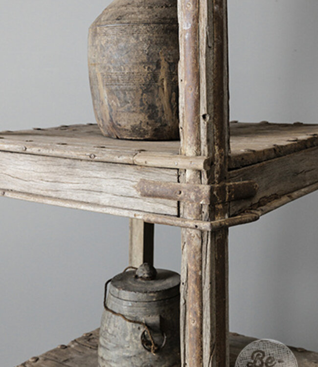 Be-Uniq Origineel Oude Presentatie Zuil | India | H161xB66xD66 cm