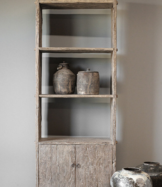 Be-Uniq Boekenkast Oud Hout | China | H220xB85xD34 cm