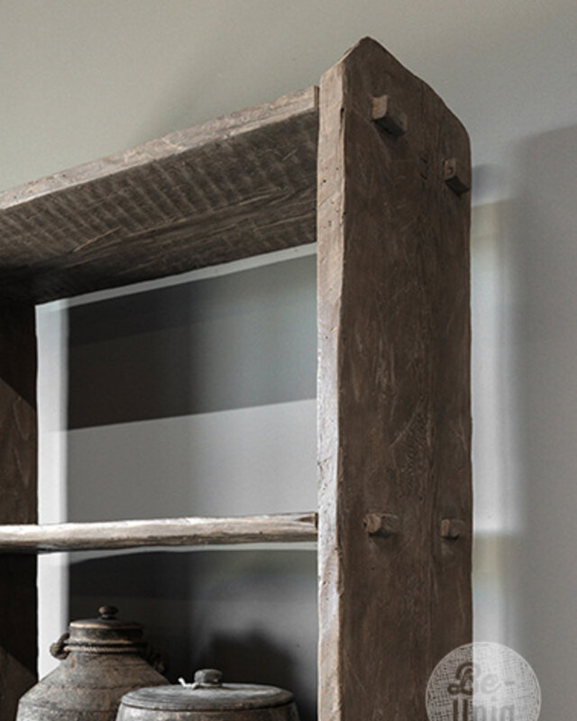 Be-Uniq Oud Houten Boekenkast | China | H220xB85xD34 cm