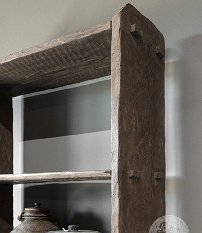 Be-Uniq Oud Houten Boekenkast | China | H220xB85xD34 cm