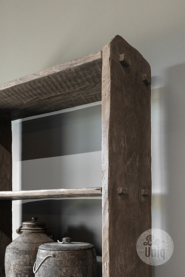 Be-Uniq Oud Houten Boekenkast | China | H220xB85xD34 cm