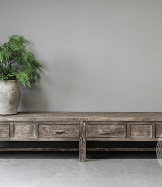 Be-Uniq Wandmeubel | Rustiek Verweerd | H50xB274xD61 cm