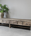 Be-Uniq Wandmeubel | Rustiek Verweerd | H50xB274xD61 cm