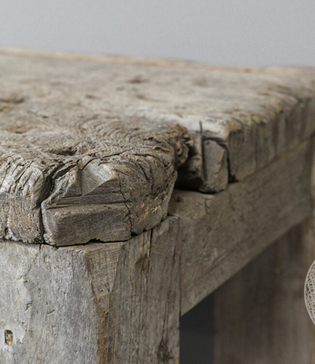 Be-Uniq Oude Lage Workmate Tafel | India | H50xB183xD40 cm