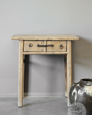 Be-Uniq Oude Haltafel | China | H85 x B80 x D45 cm