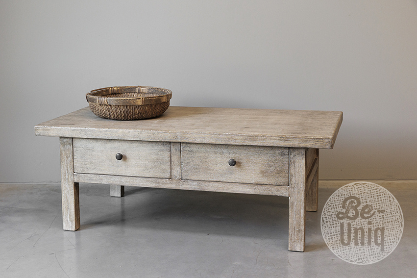 Be-Uniq Salontafel Oud Hout | China | H45xB120xD60 cm